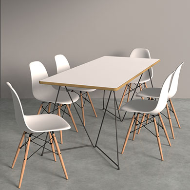 Caballetes para mesa ECO