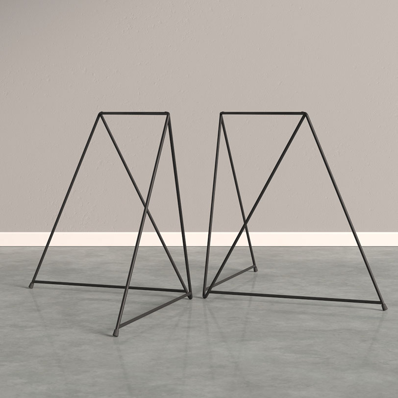 Caballetes de hierro Nómade