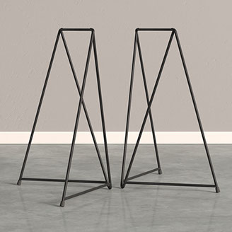 Caballetes de hierro Nómade